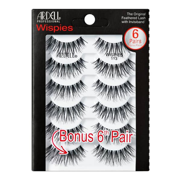 Ardell(R) Wispies False Eyelashes #113 - 5 Pack