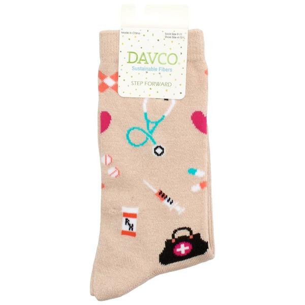 Womens Davco(R) Medical Icons Socks - image 