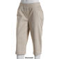 Plus Size Napa Valley Pull On Solid Split Hem Capri Pants - image 6