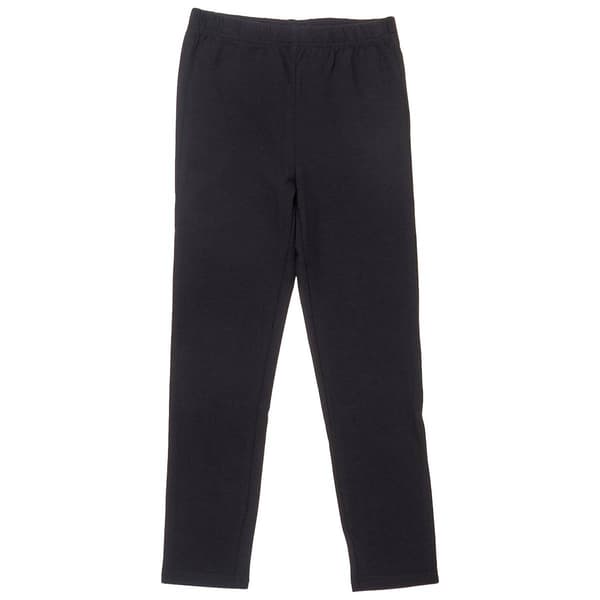 Girls (4-6x) Tales & Stories Solid Leggings - image 