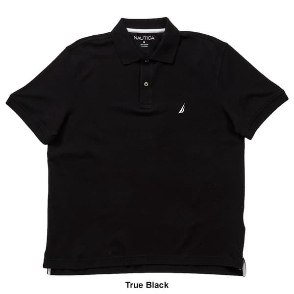 Mens Nautica Short Sleeve Interlock Polo