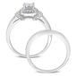 Diamond Classics&#8482; 1/3ctw. Princess Diamond Bridal Ring Set - image 4