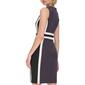 Womens Calvin Klein Sleeveless Color Block Scuba Sheath Dress - image 2