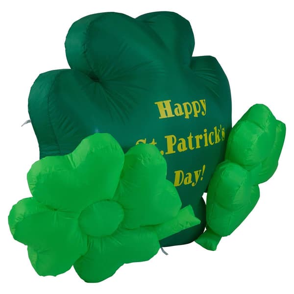 Northlight Seasonal 60" Inflatable Triple Shamrock Decoration