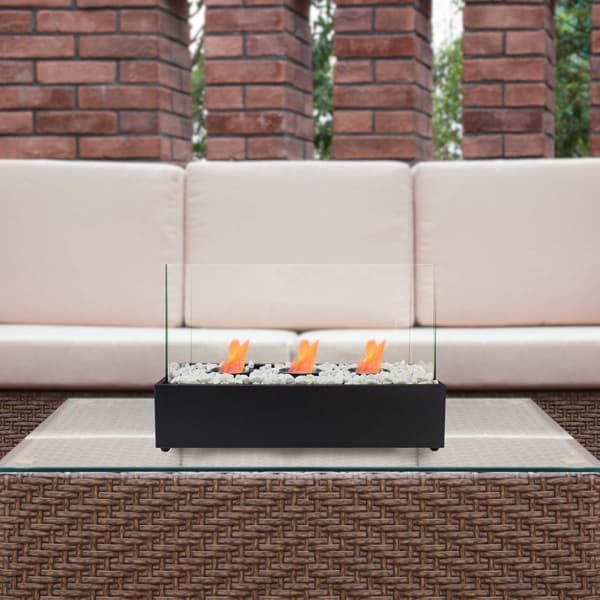 Northlight Seasonal 17.75in. Bio Ethanol Portable Fireplace