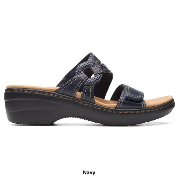 Womens Clarks® Collections Merliah Coral Slide Sandals