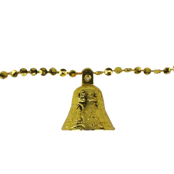 Northlight Seasonal 9ft. Gold Jingle Bell Christmas Garland