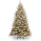 National Tree 7.5ft. Pre-Lit Snowy Sierra Spruce Tree - image 1