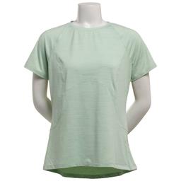 Womens Spyder Double Peached Short Sleeve Crew Neck Jersey Tee