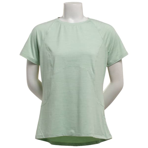 Womens Spyder Double Peached Short Sleeve Crew Neck Jersey Tee - image 