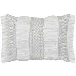 J. Queen New York Becco Boudoir Throw Pillow, White