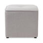 Baxton Studio Corinne Upholstered Ottoman - image 3