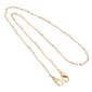 1928 Gold Tone Chain & Pearl Mask Holder - image 1