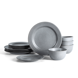 Stone Lain Comet 12pc. Stoneware Dinnerware Set