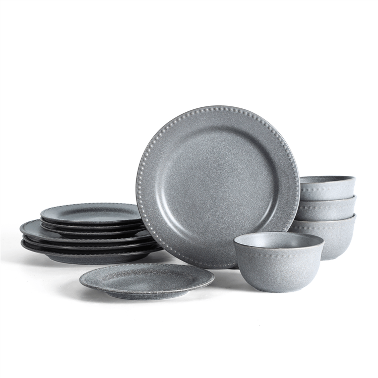 Stone Lain Comet 12pc. Stoneware Dinnerware Set
