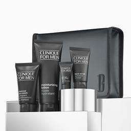 Clinique 4pc. The Deep Clean Routine For Men: Gift Set