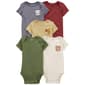 Baby Unisex &#40;NB-24M&#41; Carters&#40;R&#41; 5pk. Safari Pocket Bodysuits - image 1