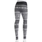 Womens One 5 One Madascar Jacquard Fleece Lined Leggings - image 2