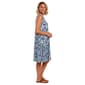 Womens Harlow & Rose Sleeveless Back Keyhole Leaf Shift Dress - image 3