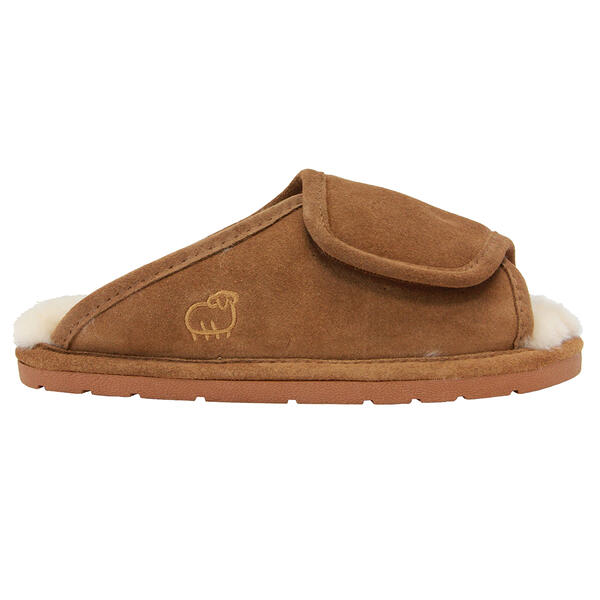 Womens LAMO Sheepskin Wrap Slippers - image 