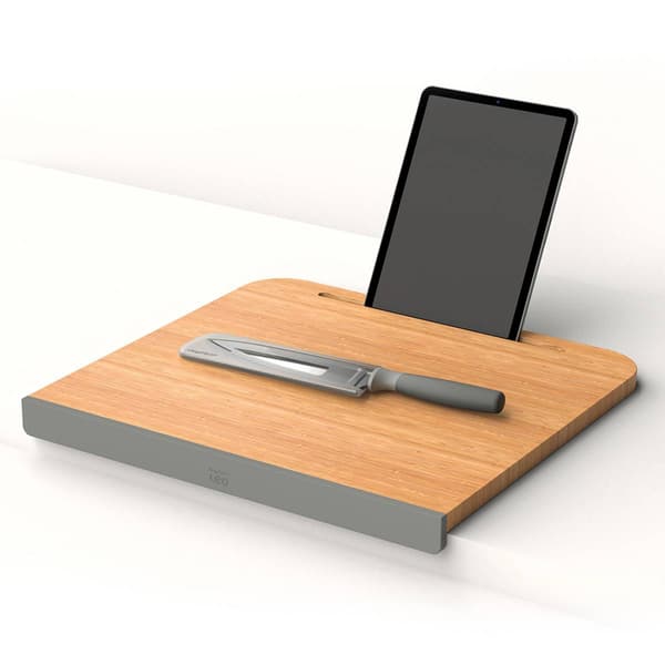BergHOFF Balance 17.5in. Bamboo Cutting Board w/ Tablet Stand