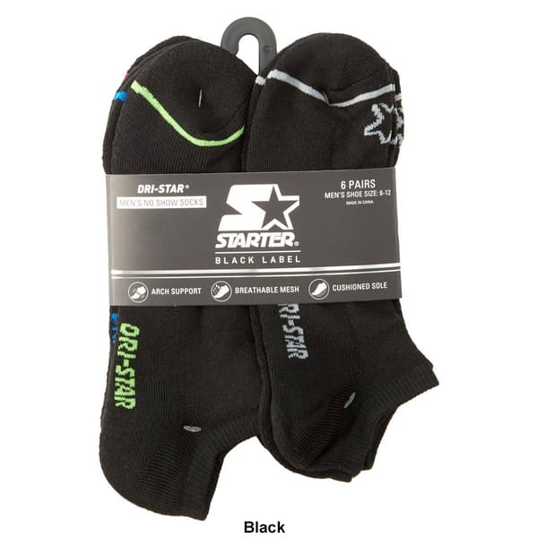 Mens Starter&#174; 6pk. No Show Socks - image 