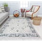 Rugs America&#8482; Amari Picket White Abstract Rectangle Area Rug - image 2