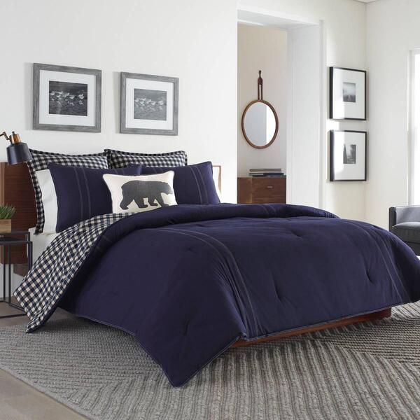 Eddie Bauer Kingston 150TC Reversible Comforter Set - image 
