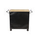 9th &amp; Pike® Industrial Metal And Wood Rolling Cart - image 7