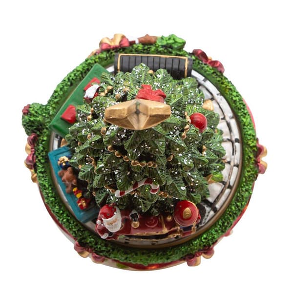Kurt Adler 6in. Christmas Tree Revolving Music Box