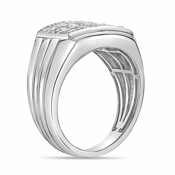 Mens Lynx 1/4ctw. Miracle Set Lab-Grown Diamond Ring - 6R33SI