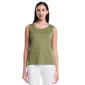 Petite Rafaella® Solid Ottoman Knit Tank Top - image 1