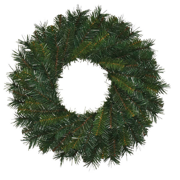 Santa's Workshop 24in. Multi Pine Wreath - 120 Tips - image 
