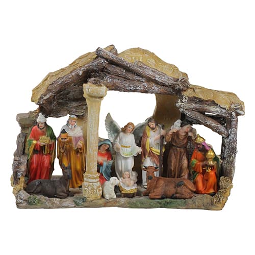 Northlight Seasonal 18in. Religious LED Christmas Nativity Set