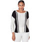 Womens Skye''s The Limit Feel the Sun Color Blocked Sweater - image 1