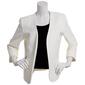 Womens Kasper 3/4 Sleeve Open Jacket - image 1