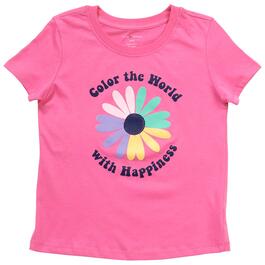 Girls &#40;7-16&#41; Tales & Stories Short Sleeve Color The World Tee