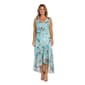 Plus Size R&amp;M Richards Metallic Clip Dot Chiffon Jacket Dress - image 3