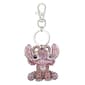 Disney Angel 3D Pave Multi Color Keychain with Lobster Clip - image 1