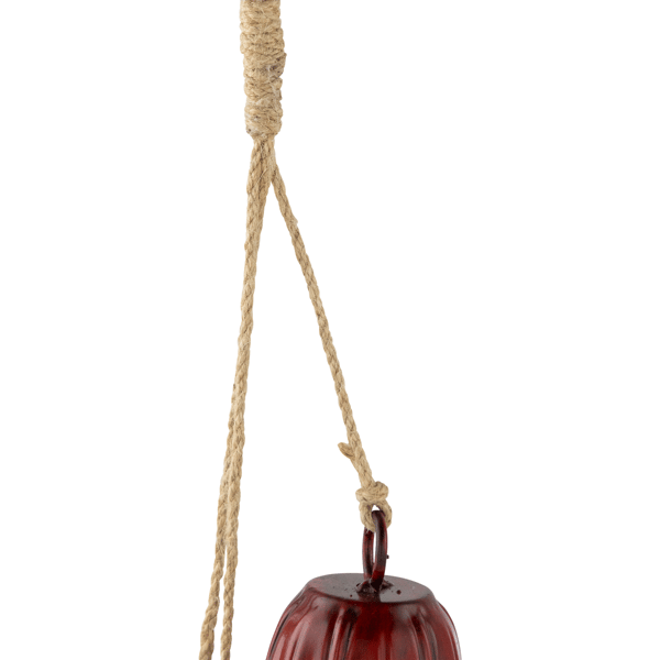 Northlight Trio Red Fluted Christmas Bells  - Set of 2