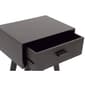 9th & Pike® Black Pine Modern Accent Table - image 2