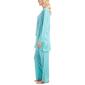 Womens MUK LUKS&#174; 3pc. Anything Pajama Set - Teal Paisley - image 3