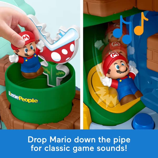 Fisher-Price Little People Super Mario Playset