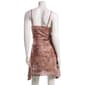 Juniors Madden Girl Mesh Padded Cup Cowl Neck Ruch Skater Dress - image 3