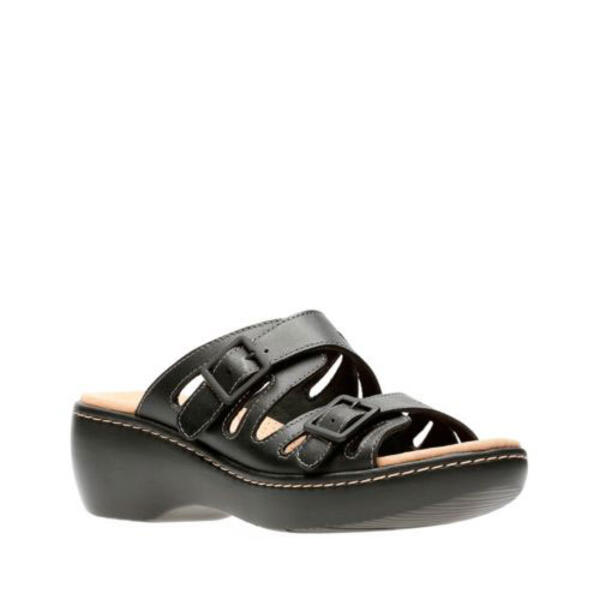Womens Clarks&#40;R&#41; Delana Liri Slide Sandals - image 