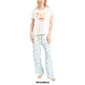 Womens Ocean Pacific Pacific Vibes T-Shirt Pajama Set - image 2