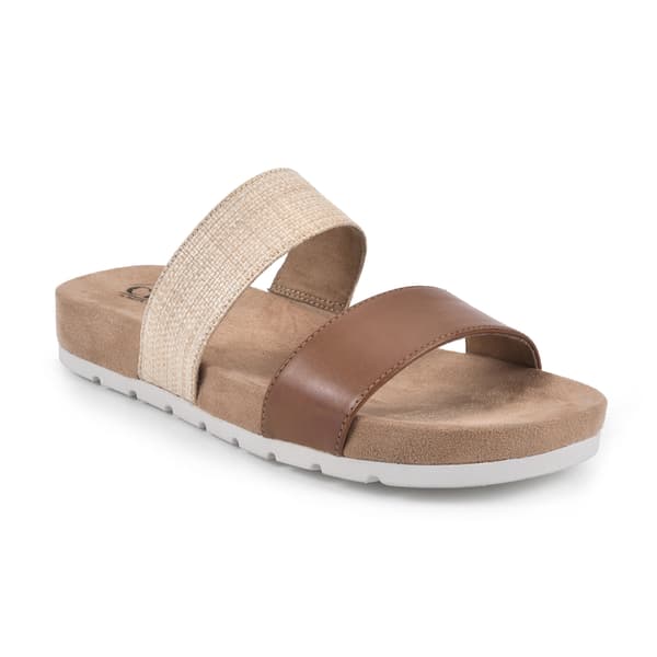 Womens Cliffs by White Mountain Tahlie Textured Slide Sandals