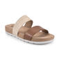 Womens Cliffs by White Mountain Tahlie Textured Slide Sandals - image 1