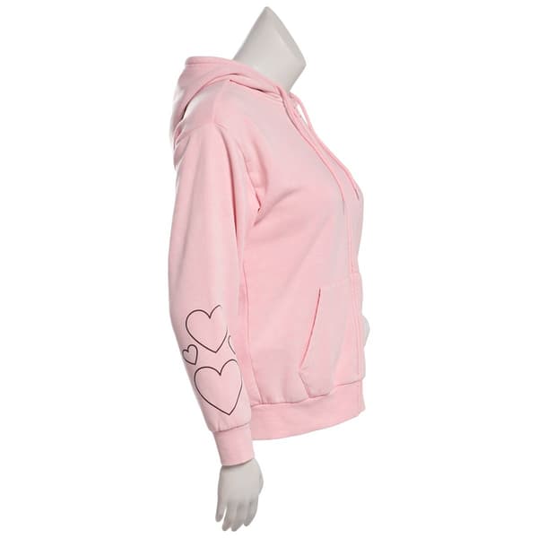 Juniors C-Life Betty Boop Large Back Screen Zip Hoodie