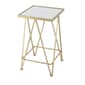 9th & Pike® Gold Metal Contemporary Accent Table - Set of 2 - image 4
